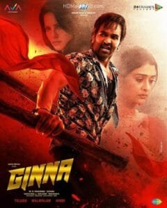 Ginna (2022) Hindi ORG Dual Audio South Movie HDRip | 1080p | 720p | 480p | ESubs | Moviesflix